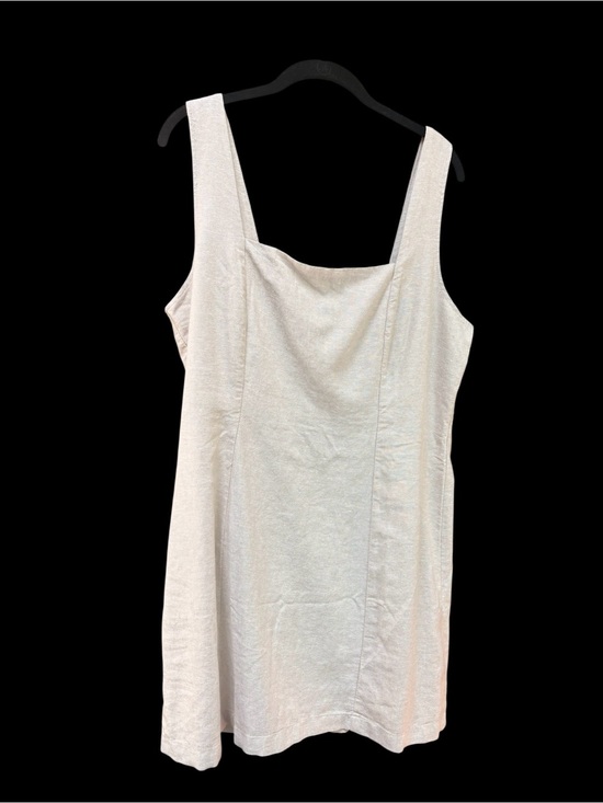 Old Navy Dresses & Skirts - Old Navy Beige Linen Blend Dress NWOT PXL